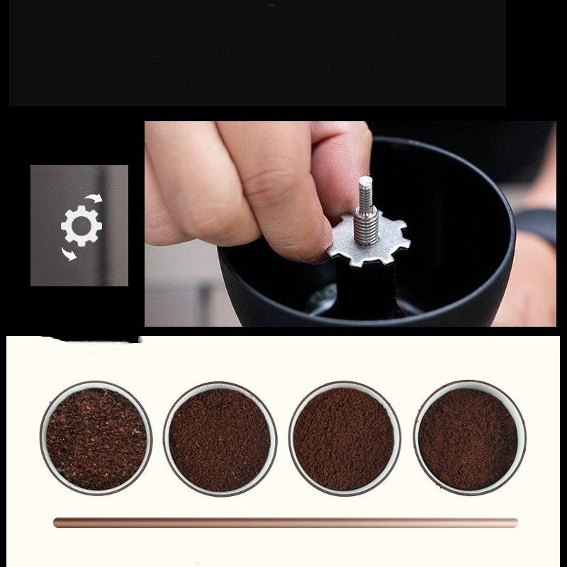 Ceramic Movement Adjustable Thickness Hand Coffee Grinder