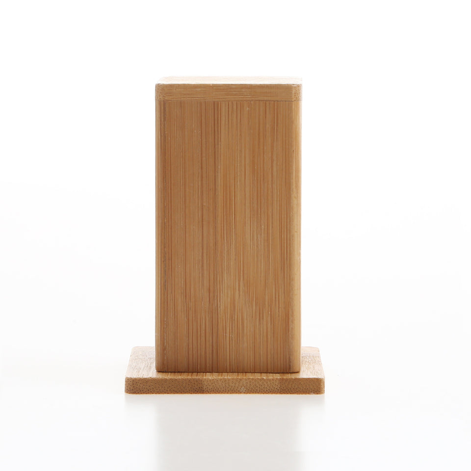 Bamboo Wood Toothpick Box Custom Wholesale Coffee Restaurant Hotel Toothpick Jar