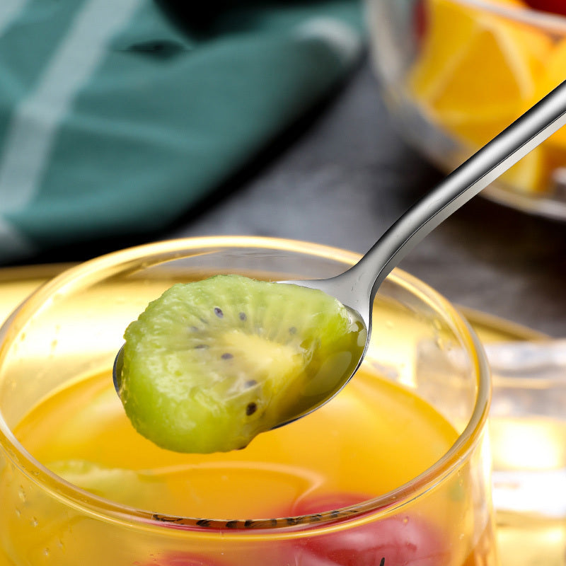 Lengthened Coffee Dessert Creative Stainless Steel Ice Scoop