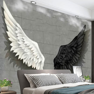 Photo Background Wall Restaurant Bar Net Red Milk Tea Shop Wallpaper