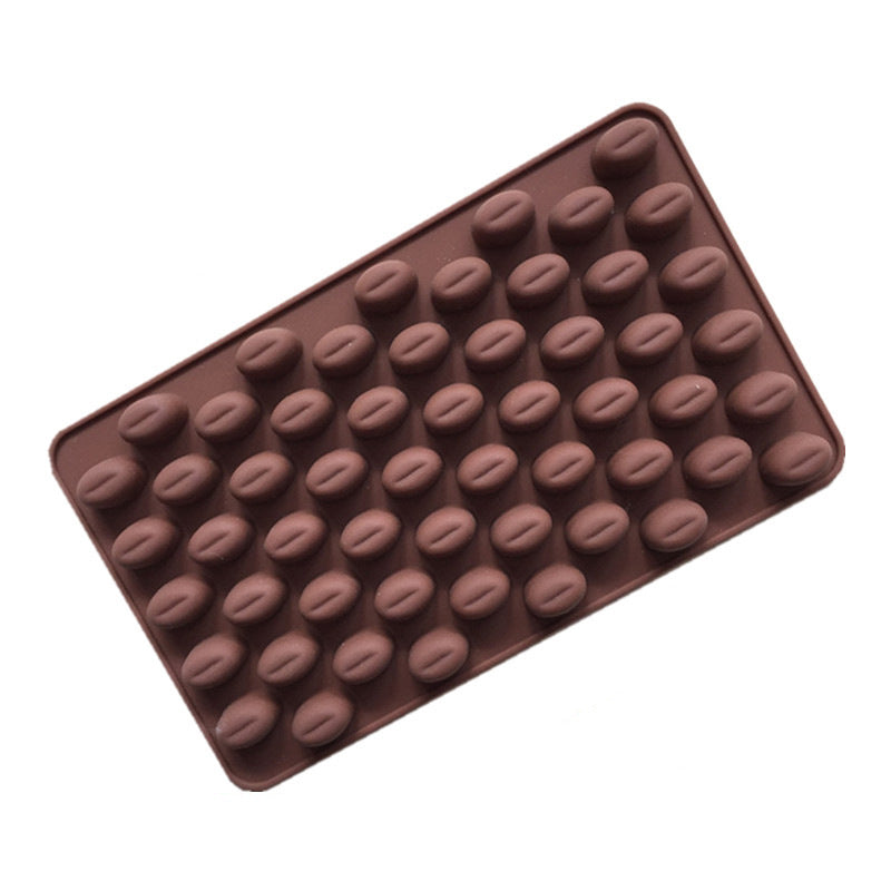 Coffee Bean Silicone Chocolate Mold