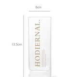 Square Alphabet Glass Cups Ice Coffee Glass Cup