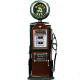 Retro Gas Station Design Music Box Hand Crank Bar Restaurant Home Decoration