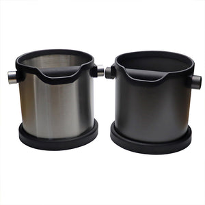 Stainless steel coffee grounds bucket