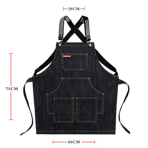 Barista Female MilkTea Barber Shop Children's Drawing And Printing Apron
