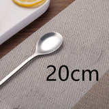 Lengthened Coffee Dessert Creative Stainless Steel Ice Scoop