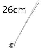 Lengthened Coffee Dessert Creative Stainless Steel Ice Scoop