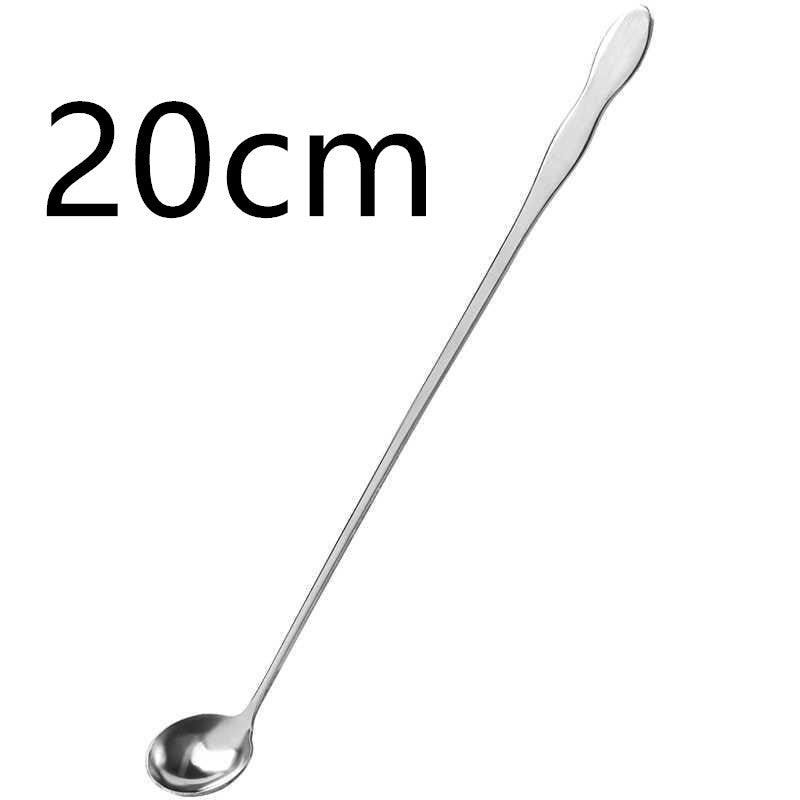 Lengthened Coffee Dessert Creative Stainless Steel Ice Scoop
