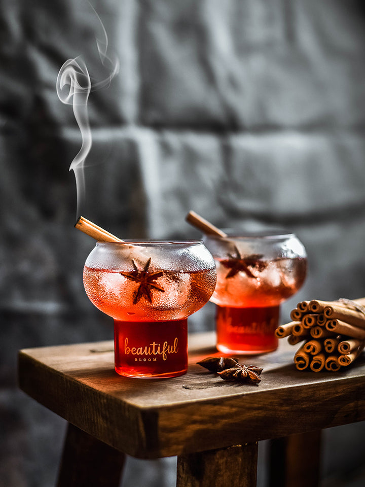 Tableware Round Pudding Glass Elliptical Milkshake Cup Coffee Dessert Cups Ice Cream