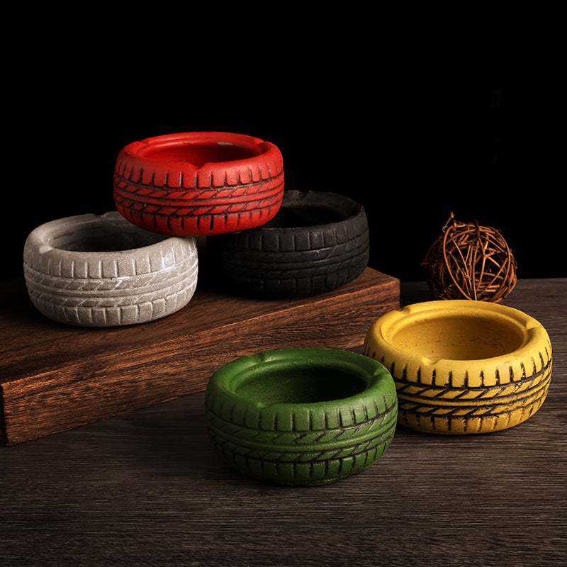 Nordic Retro Personality Trend Ashtray Creative Living Room Home Fashion European Big Coffee Table Ashtray Bar Ktv