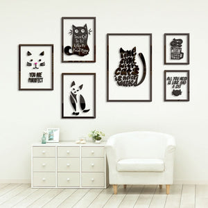 Kitten Photo Frame 3D Three-dimensional Clothing Milk Tea Shop Customer
