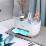 Ltalian Cocoa Tissue Box Home Living Room Coffee Table Restaurant Creative Cute Simple Multifunctional Remote Control Storage Box
