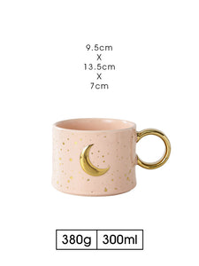 Empty Cup Couple Pair Cup Mug Ceramic Water Cup Drinking Cup Home Milk Coffee Cup