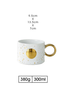 Empty Cup Couple Pair Cup Mug Ceramic Water Cup Drinking Cup Home Milk Coffee Cup