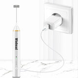 Household Hand-held Blender With Rechargeable Battery Milk Shaker
