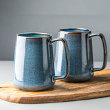 Water Cup Large Capacity Nordic Ceramic Coffee Cup Mug Home Drinking Pot Belly Cup Male