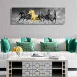 Decorative Painting Animal Restaurant Horizontal Print Bedroom Bedside Painting Horse Hanging Painting