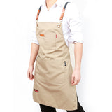 Denim Apron Chinese Restaurant Barber Florist Male And Female Work Clothes Coffee Shop