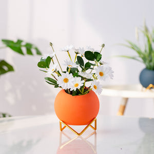 Coffee Table Fake Floral Nordic Home Furnishings