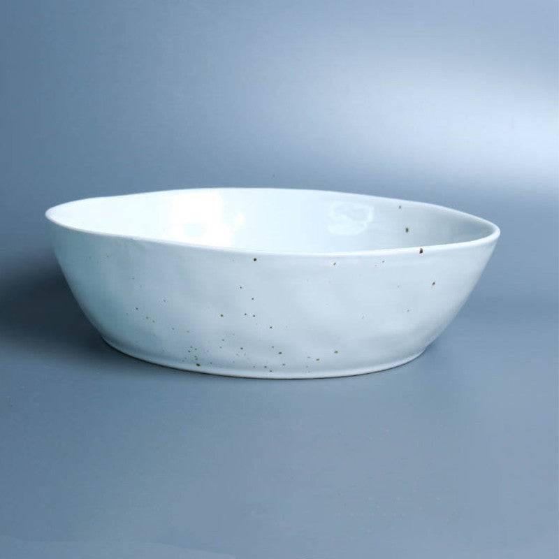 Creative Ceramic Retro Big Soup Bowl Household Large Pickled Cabbage Fish Bowl Restaurant Super Large Lobster Bowl Ice Cracked Bowl Tableware