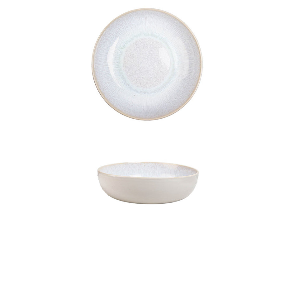 Creative Ceramic Retro Big Soup Bowl Household Large Pickled Cabbage Fish Bowl Restaurant Super Large Lobster Bowl Ice Cracked Bowl Tableware