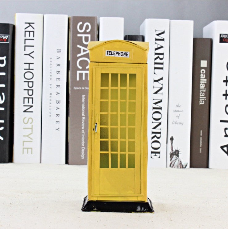 Decoration Coffee Shop Bar Decoration Fuel Dispenser Piggy Bank Tin Post Box Piggy Bank Model
