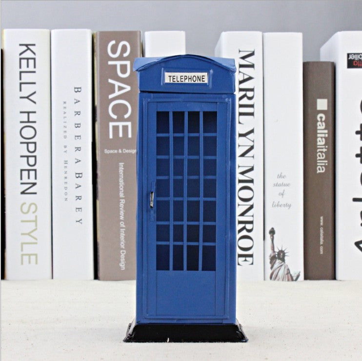 Decoration Coffee Shop Bar Decoration Fuel Dispenser Piggy Bank Tin Post Box Piggy Bank Model