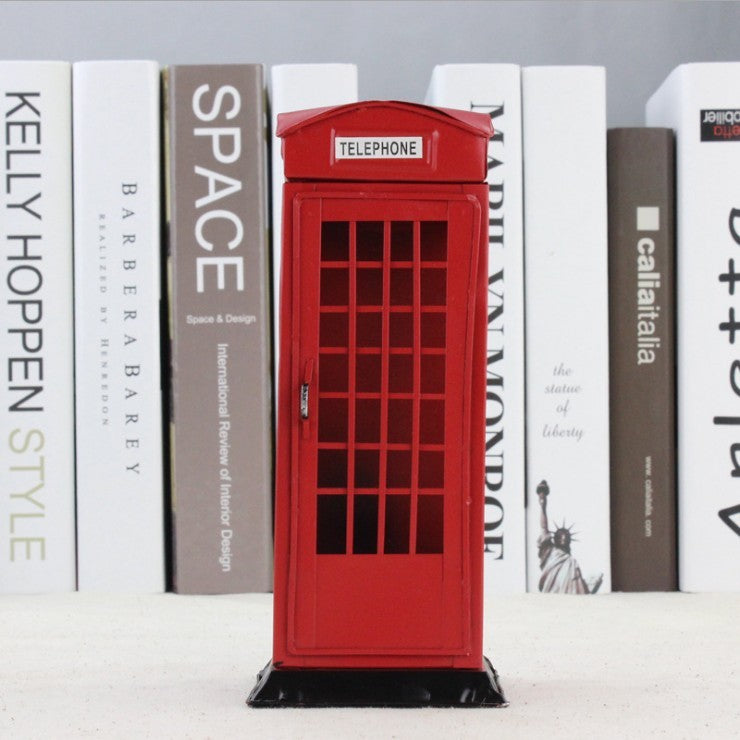 Decoration Coffee Shop Bar Decoration Fuel Dispenser Piggy Bank Tin Post Box Piggy Bank Model