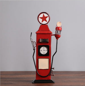 Decoration Coffee Shop Bar Decoration Fuel Dispenser Piggy Bank Tin Post Box Piggy Bank Model