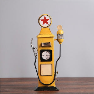 Decoration Coffee Shop Bar Decoration Fuel Dispenser Piggy Bank Tin Post Box Piggy Bank Model