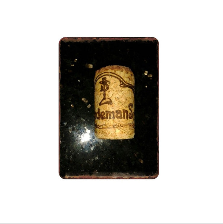 Custom Made Retro Tin Painting Home Living Room Hanging Painting Bar Restaurant Milk Tea Shop Wall Hanging Painting Wall Hanging Ornaments