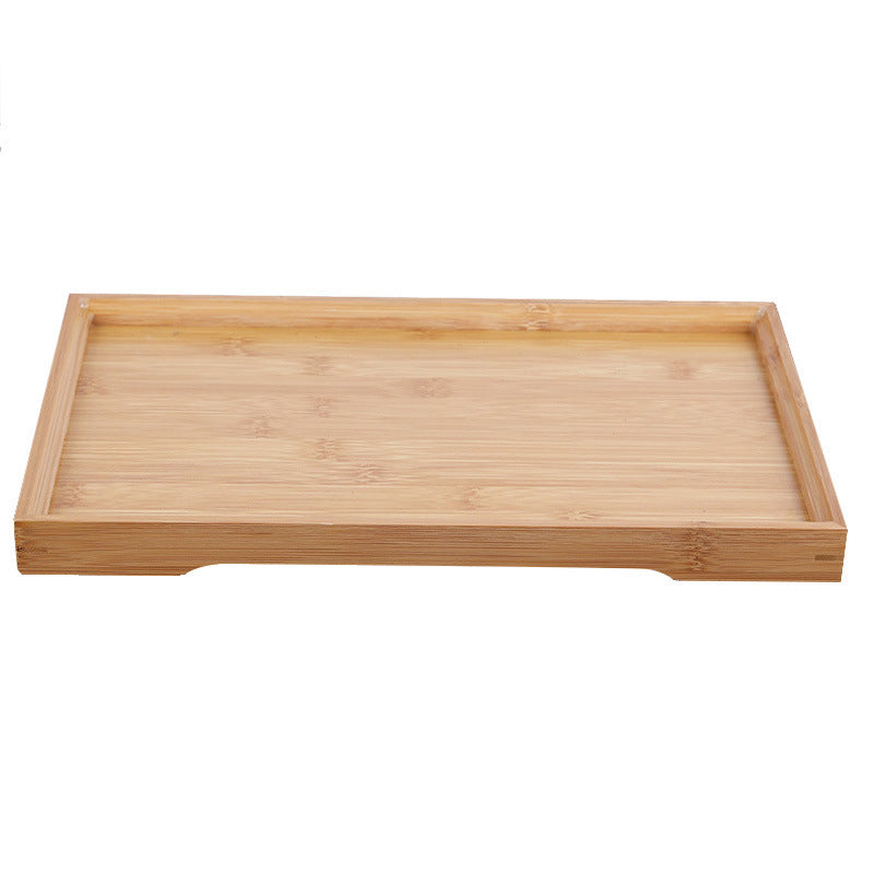 Bamboo Tea tray, Bamboo And Wood Tray, Binaural Hexagonal Solid Wood, Customizable Restaurant tea Tray, Hotel Dinner Tray