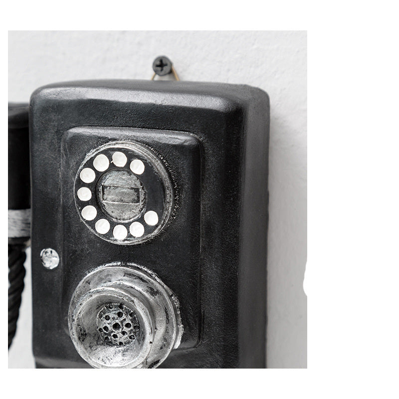 Retro Wall Phone Pendant Restaurant Creative Wall Decoration Bar Restaurant Coffee Shop Wall Decoration