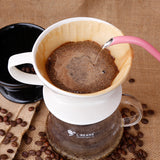 Ceramic Coffee Three-hole Drip Filter Cup