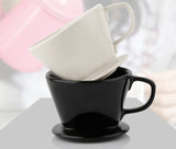 Ceramic Coffee Three-hole Drip Filter Cup