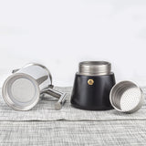 Mocha Pot Italian Household Coffee Pot Induction Cooker Coffee Making Machine