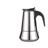 Italian Moka Pot Hand-made Coffee Pot Stainless Steel Household Moka Coffee Pot