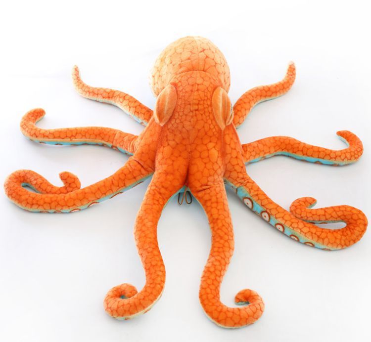 Simulation Marine Animal Octopus Octopus Brother Plush Toy Doll Doll Restaurant Photography Teaching Props