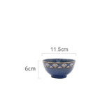 Ripple Japanese Creative Ceramic Household Restaurant With Rice Bowl Steak Plate Western Dessert Plate Ramen Bowl Sauce Plate