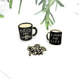 Exquisite Creative Coffee Cup Alloy Brooch