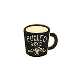 Exquisite Creative Coffee Cup Alloy Brooch