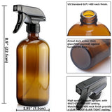 Blue Boston Glass Bottle Spray Bottle Essential Oil Bottle