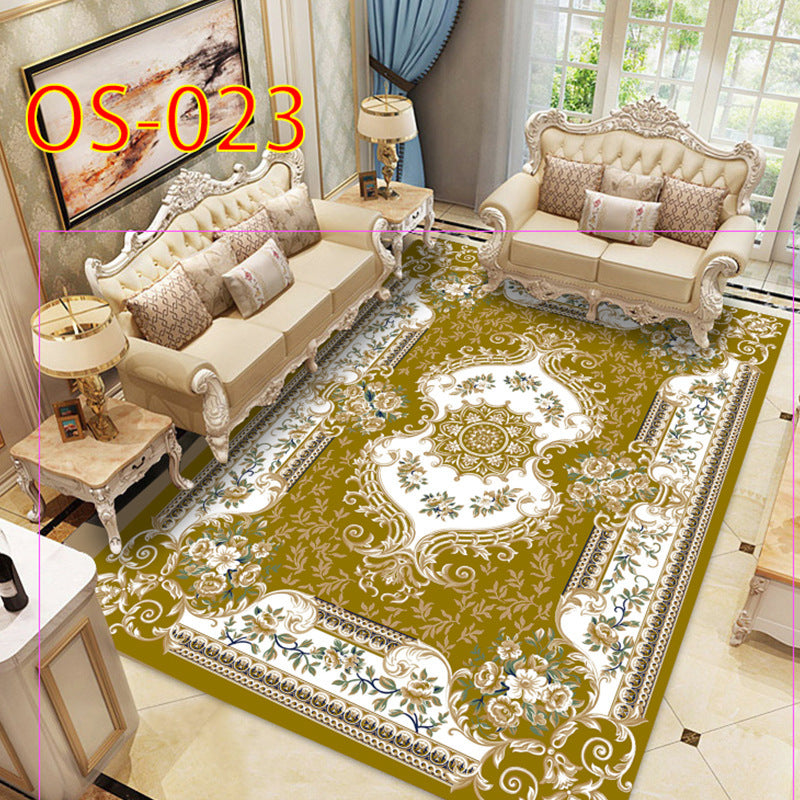 Carpet Living Room Sofa Coffee Table Cushion European American Home