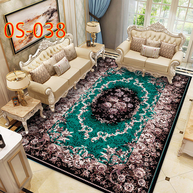 Carpet Living Room Sofa Coffee Table Cushion European American Home