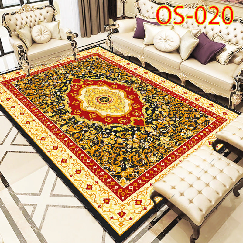 Carpet Living Room Sofa Coffee Table Cushion European American Home