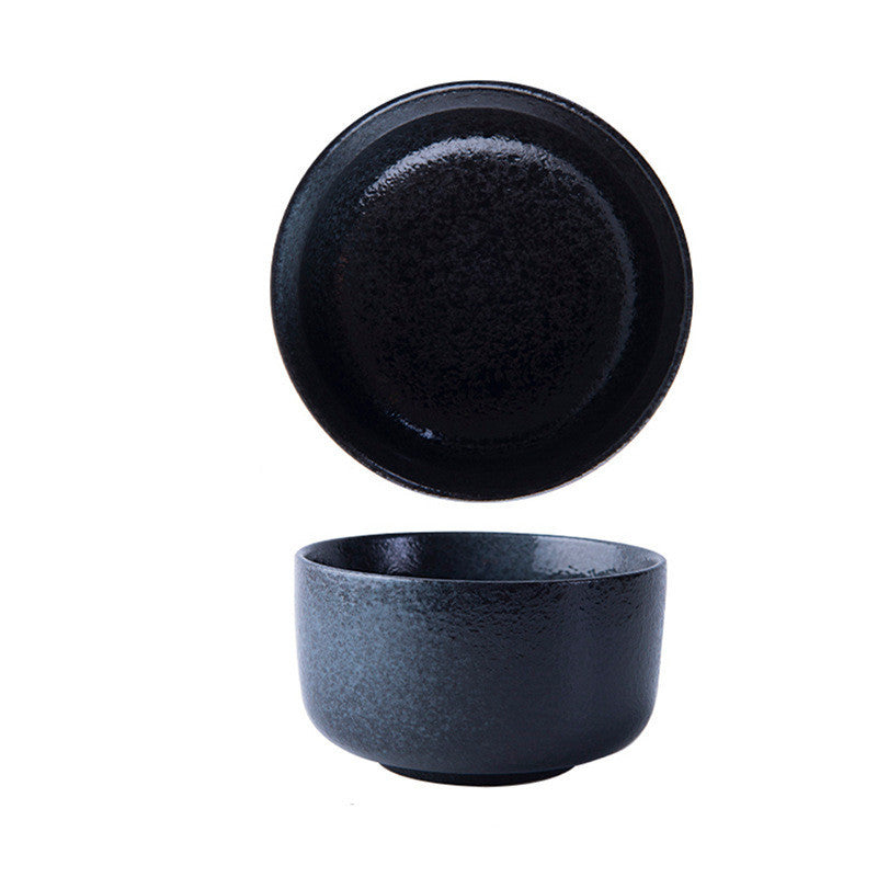 Simple Small Ceramic Bowl Soup Bowl Home Restaurant Seasoning Bowl Breakfast Bowl