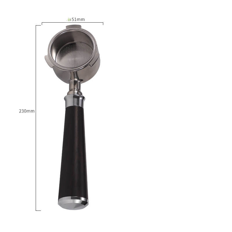 Italian Alloy Bottomless Modified Coffee Machine With Handle