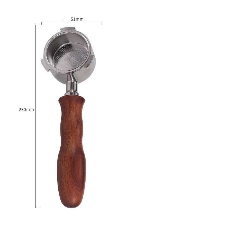 Italian Alloy Bottomless Modified Coffee Machine With Handle