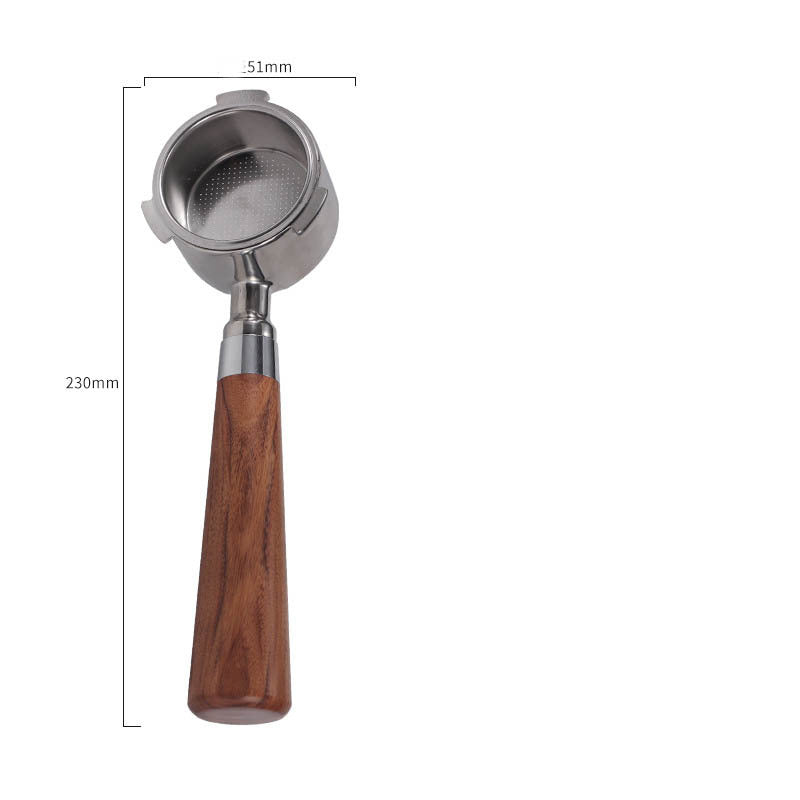 Italian Alloy Bottomless Modified Coffee Machine With Handle
