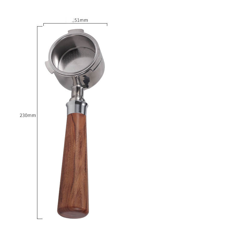 Italian Alloy Bottomless Modified Coffee Machine With Handle